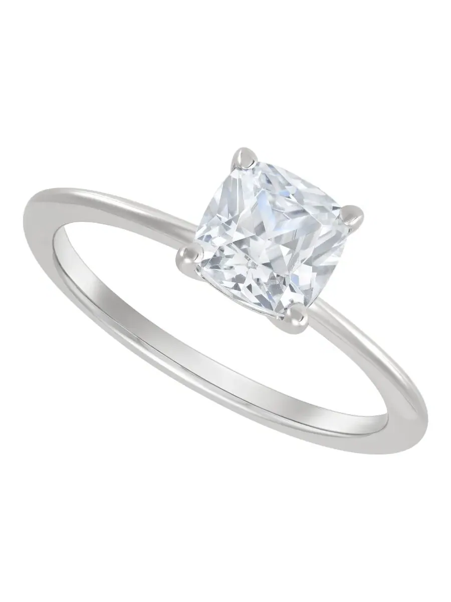 Кольцо с бриллиантом 1,5 карата, модель IGI Certified Lab Grown Diamond Solitaire Engagement Ring — изображение 1 из 7