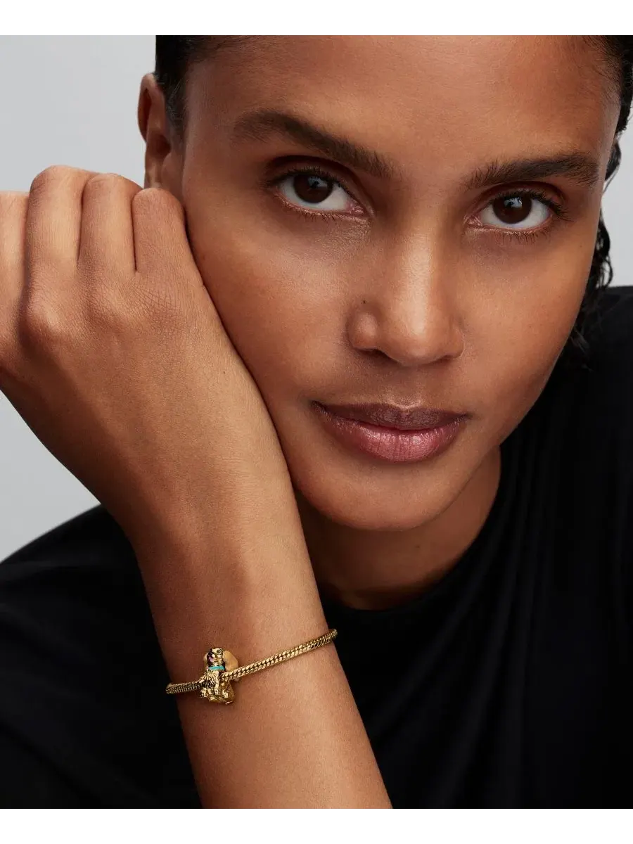 Подвеска с шармом Disney Lady 14K золотое покрытие Pandora — изображение 4 из 4, оттенок золотистый