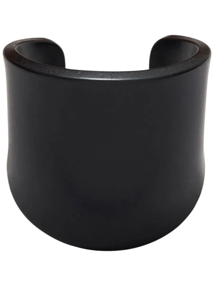 Браслет-манжета из смолы Black-Tone Donna Karan New York — изображение 1 из 3, оттенок черный