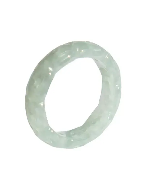 Кольцо Weave — нефритовый оттенок белого цвета Seree — изображение 2 из 3, оттенок белый