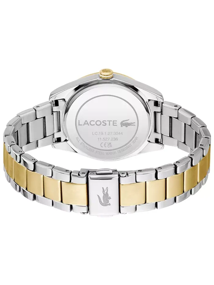 Женские часы Capucine с двухцветным браслетом из нержавеющей стали, 36 мм Lacoste — изображение 3 из 8