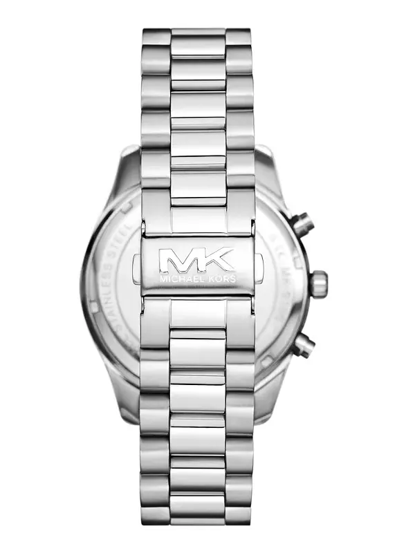 Подарочный набор из мужских часов Lexington Chronograph из нержавеющей стали и футляра для карт 44 — изображение 2 из 4