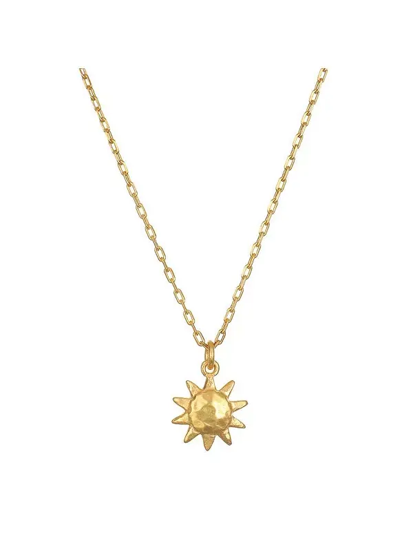 А вот и ожерелье в виде солнца. Satya Jewelry — изображение 2 из 2, оттенок золото