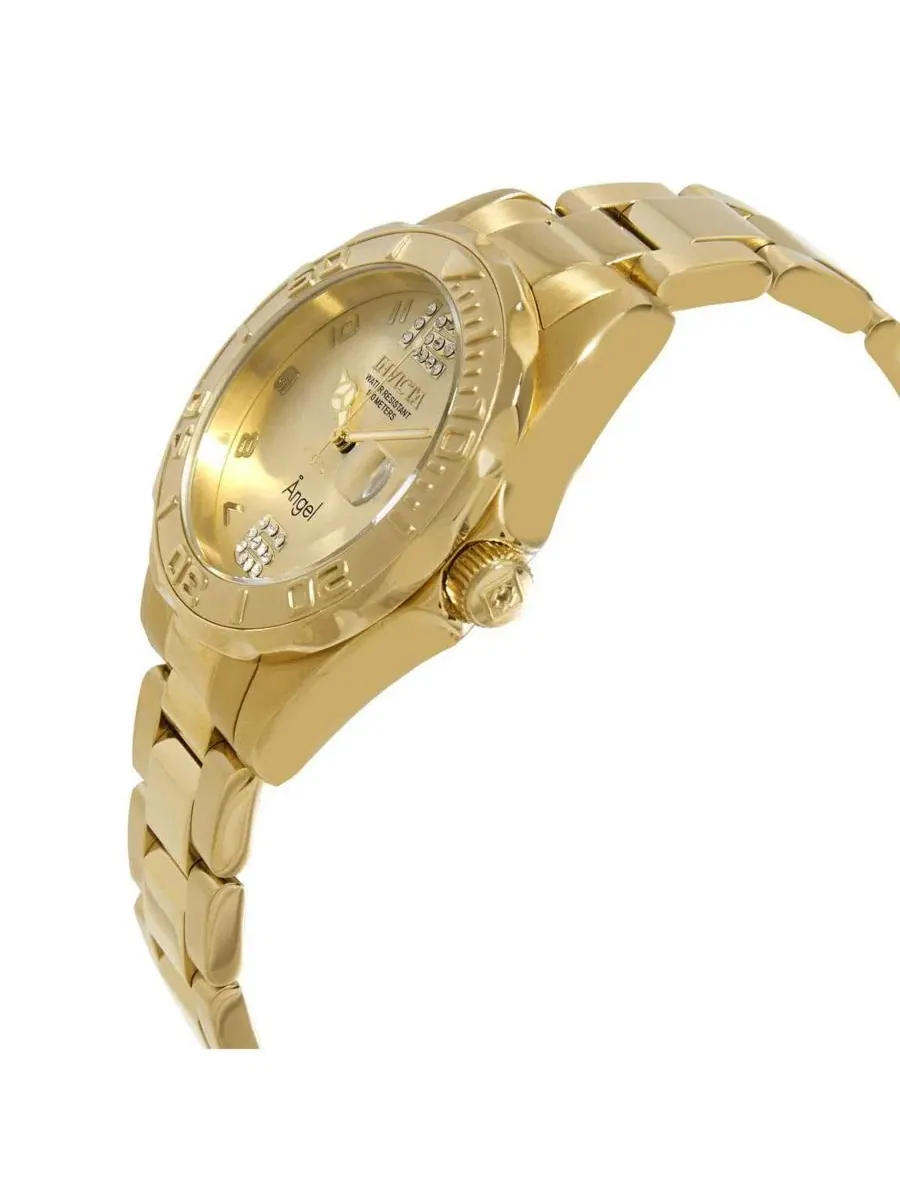 Женские часы Angel Quartz Invicta — изображение 2 из 3, оттенок золото