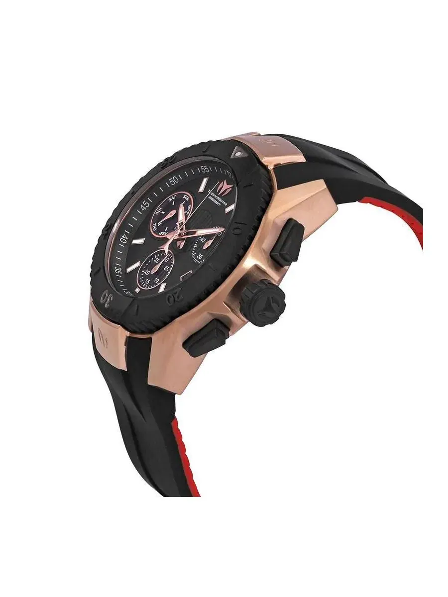 Мужские наручные часы TechnoMarine TM-616005 UF6 Quartz, 48 мм — изображение 2 из 3, оттенок черный