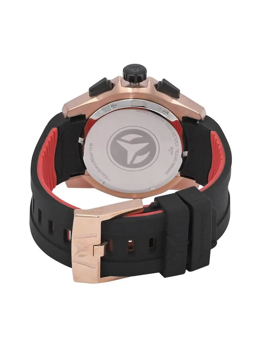 Мужские наручные часы TechnoMarine TM-616005 UF6 Quartz, 48 мм — изображение 3 из 3, оттенок черный