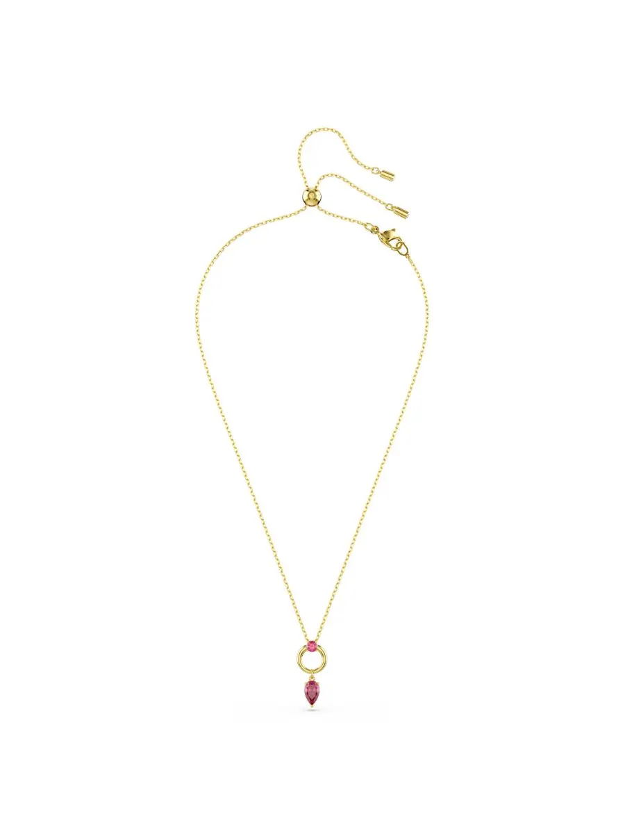 Подвеска-колье Mesmera с металлическим покрытием Swarovski — изображение 2 из 7, оттенок розовый