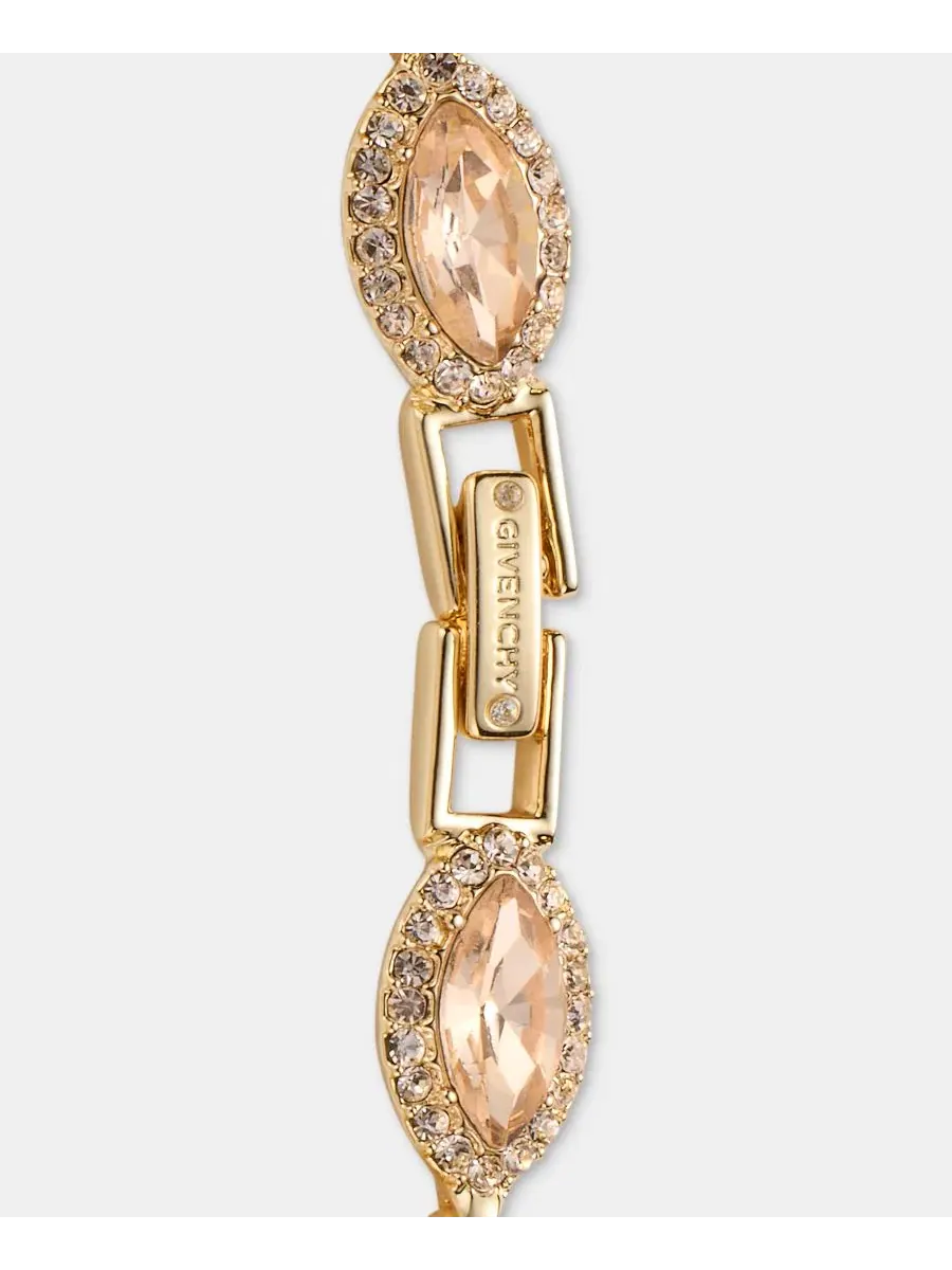 Браслет-гибкий с кристаллами, модель Crystal Flex Givenchy — изображение 3 из 3, оттенок темный розовый