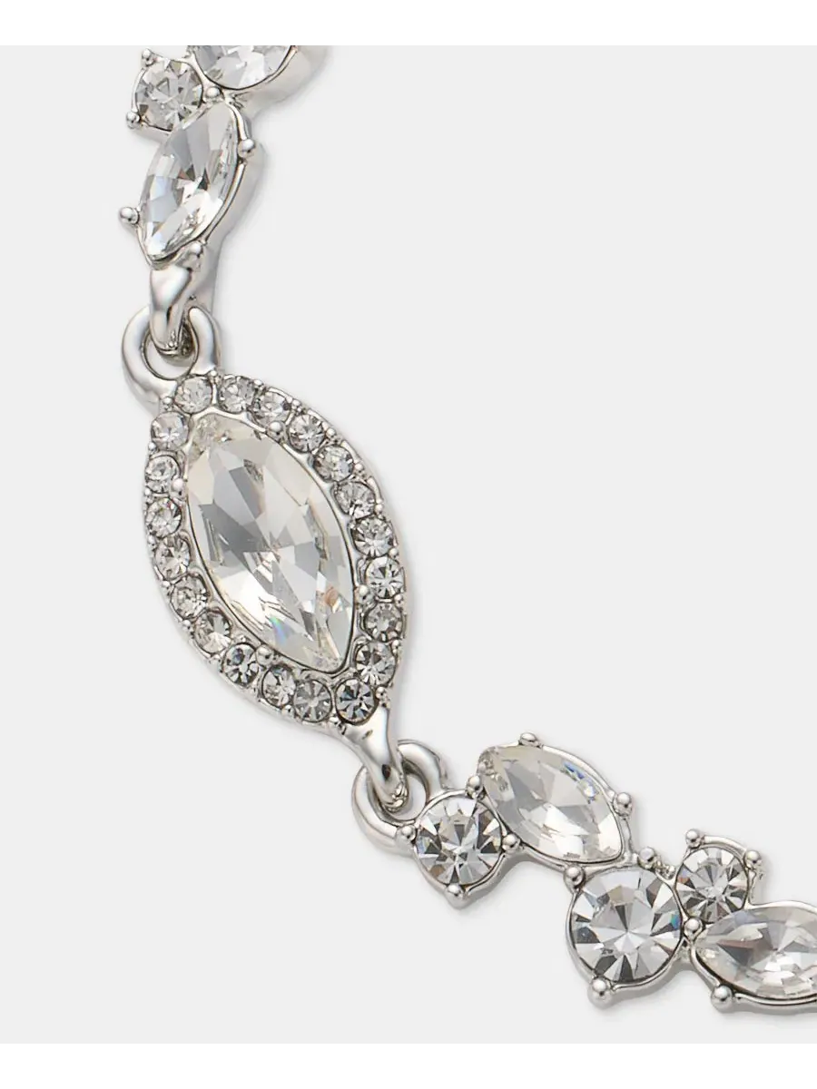 Браслет с кристаллами Crystal Flex Bracelet Givenchy — изображение 2 из 3, оттенок белый