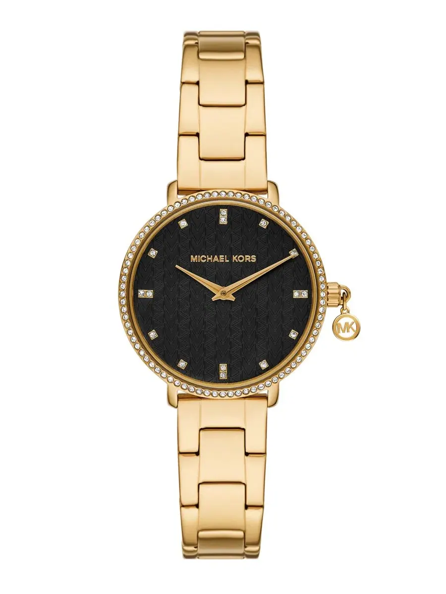 Женские часы Pyper Quartz Two-Hand Gold Stainless Steel 32mm Michael Kors — изображение 1 из 6, оттенок золото