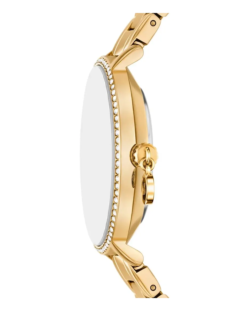 Женские часы Pyper Quartz Two-Hand Gold Stainless Steel 32mm Michael Kors — изображение 2 из 6, оттенок золото