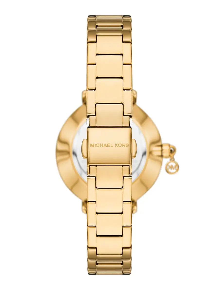 Женские часы Pyper Quartz Two-Hand Gold Stainless Steel 32mm Michael Kors — изображение 3 из 6, оттенок золото
