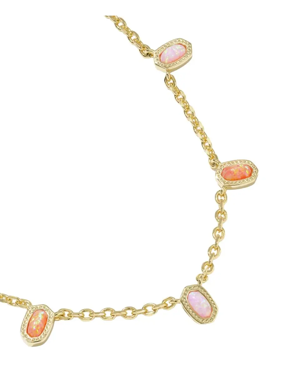 Миниатюрное колье Elisa Strand с покрытием из 14-каратного золота Kendra Scott — изображение 3 из 3, оттенок золото