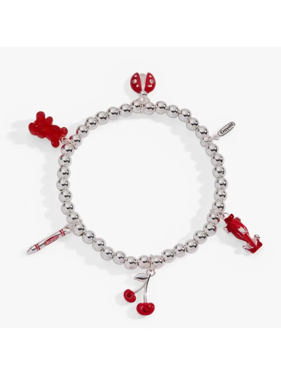 Эластичный браслет Crayola Scarlet Charm Alex And Ani
