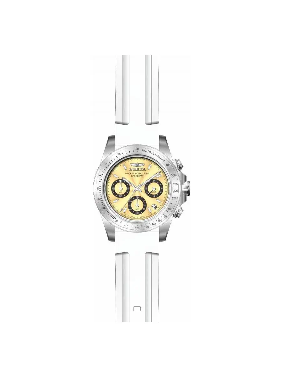 Мужские кварцевые часы Speedway VD53 50487 с циферблатом Invicta — изображение 2 из 3, оттенок белый