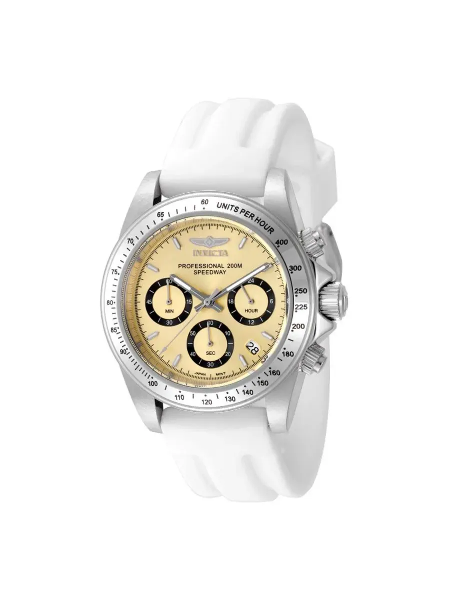 Мужские кварцевые часы Speedway VD53 50487 с циферблатом Invicta — изображение 3 из 3, оттенок белый
