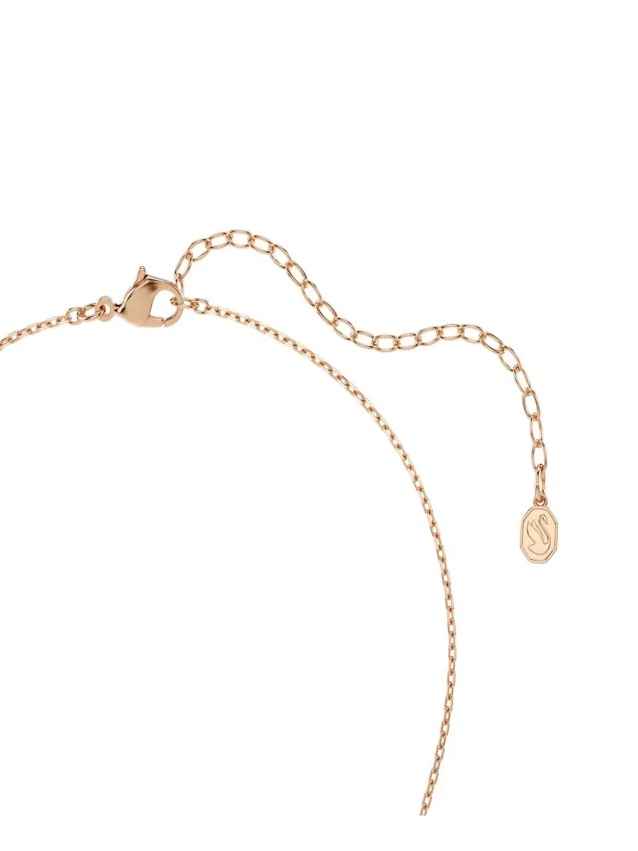 Подвеска-кулон с лебедем Swarovski — изображение 4 из 7, оттенок розовый
