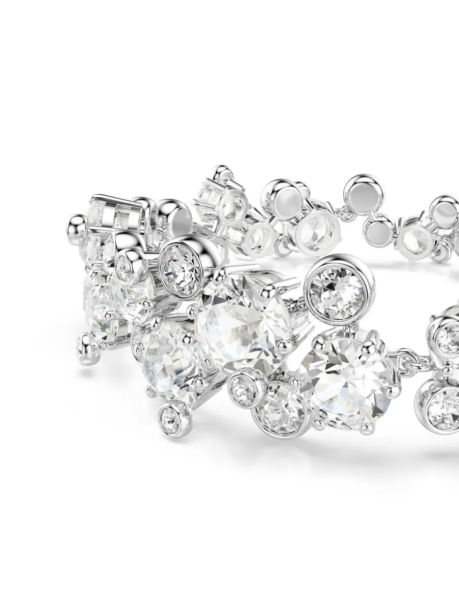 Браслет Swarovski Constella с родиевым покрытием Swarovski — изображение 4 из 6, оттенок серебристый прозрачный