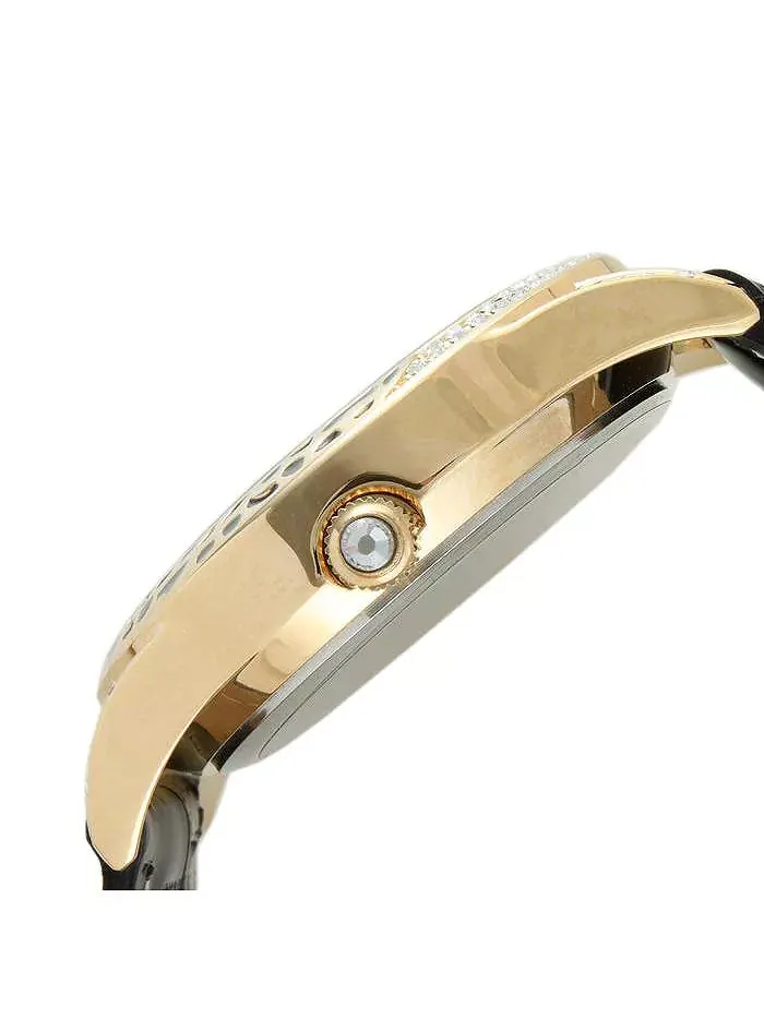 Женские золотые часы Leopard Dial со стразами Swarovski Peugeot — изображение 3 из 3, оттенок нет цвета