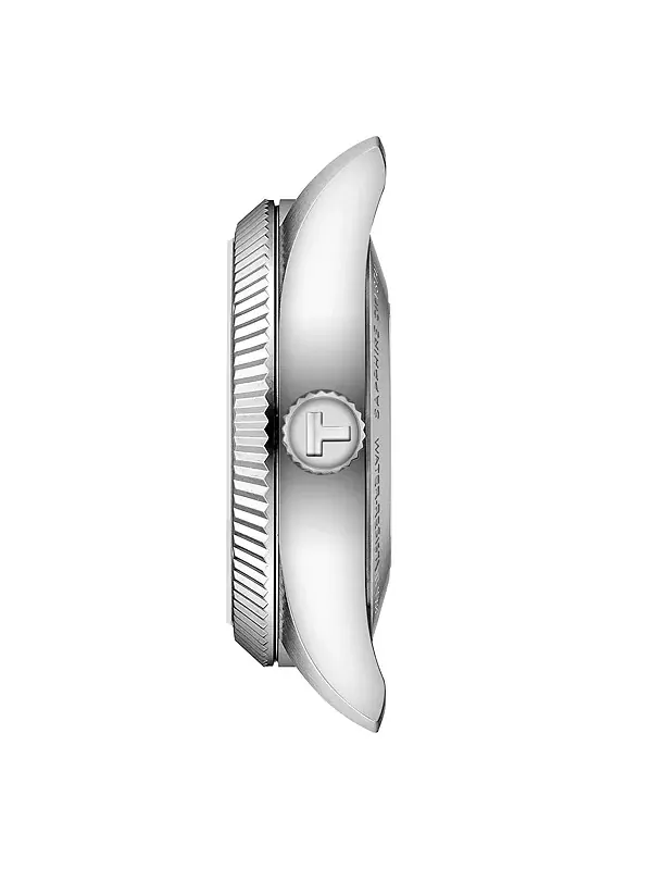 Мужские часы Ballade Power с серебряным браслетом из нержавеющей стали, 30 мм Tissot — изображение 3 из 4, оттенок серебряный
