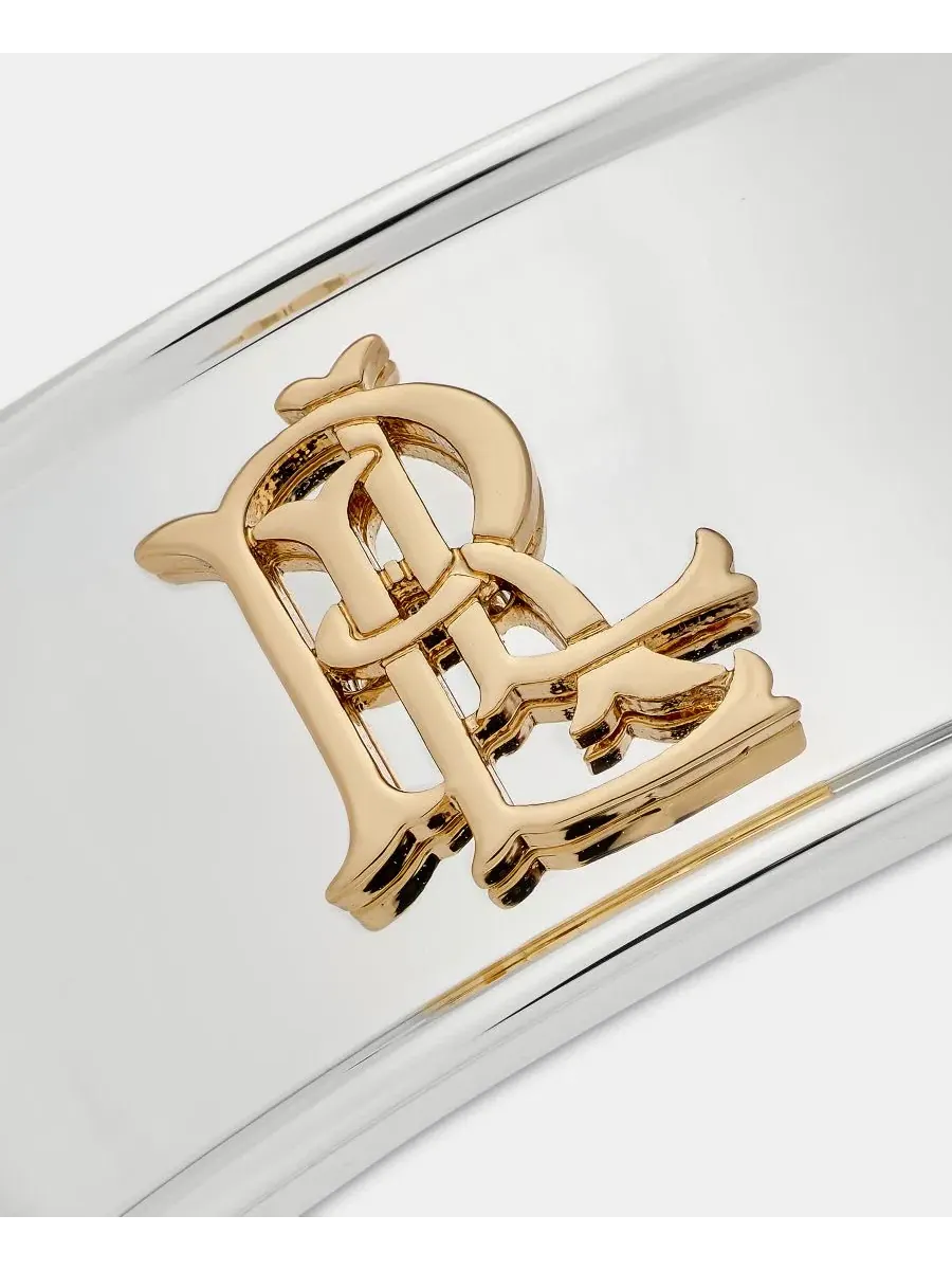 Браслет Logo Wide Bangle Lauren Ralph Lauren — изображение 2 из 3, оттенок телесный