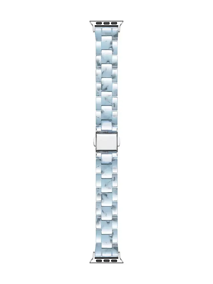Ремешок Claire Resin для Apple Watch 44, 45, 46, 49 мм Posh Tech — изображение 3 из 3, оттенок светлый синий