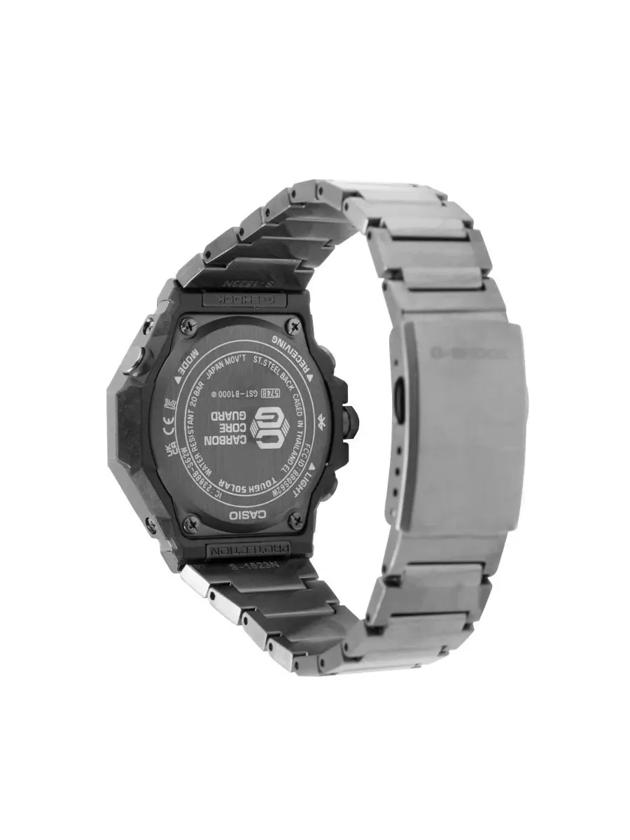 Мужские часы с черным циферблатом и стальным браслетом, 44,2 мм G-Shock — изображение 3 из 3, оттенок черный