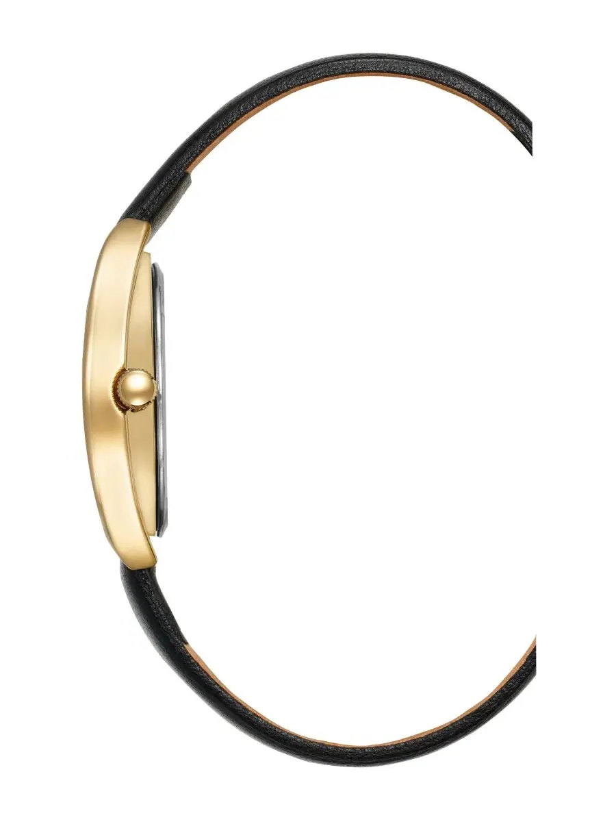 Женские часы Anne Klein, 28 мм, с черным циферблатом и кожаным ремешком — изображение 2 из 3, оттенок черный