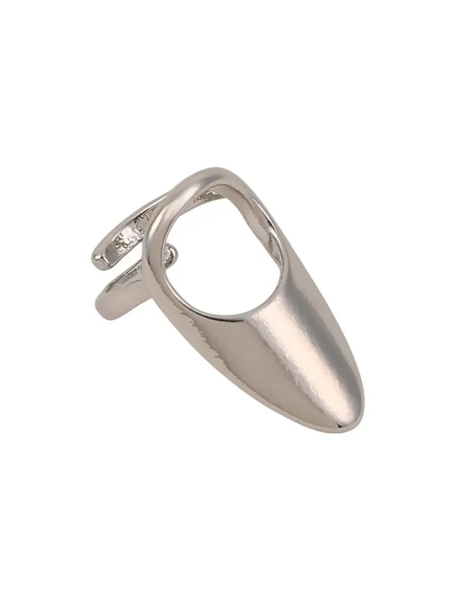 Кольцо на ноготь The Piercer Nail Ring Set SOHI — изображение 3 из 7, оттенок серебряный