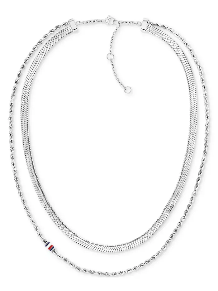 Многослойное ожерелье-воротник, 16 дюймов + удлинитель 2 дюйма Tommy Hilfiger