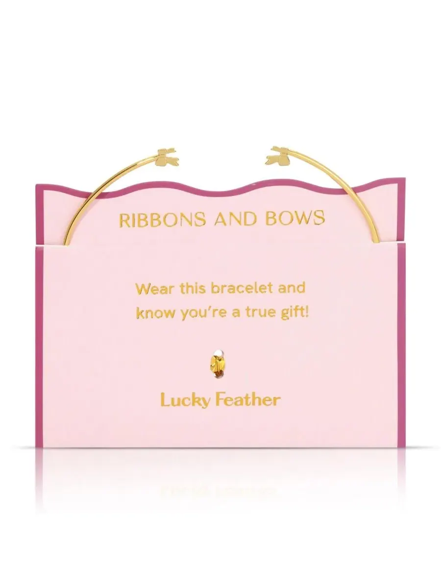 Браслет-манжета с бантом Connection Cuff LUCKY FEATHER — мульти