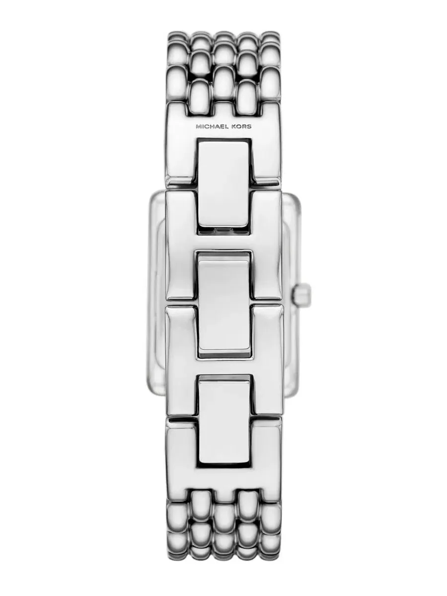 Женские часы Essex Quartz Three-Hand Silver Stainless Steel Watch 27mm Michael Kors — изображение 3 из 6, оттенок серебряный