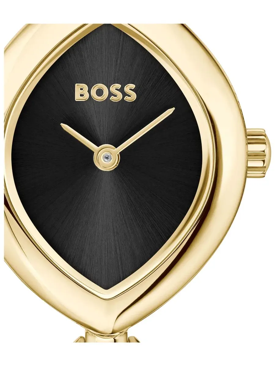 Женские часы Fiora Quartz Ionic Plated Thin Gold Steel Watch, 22.4 мм Hugo Boss — изображение 4 из 4, оттенок золото