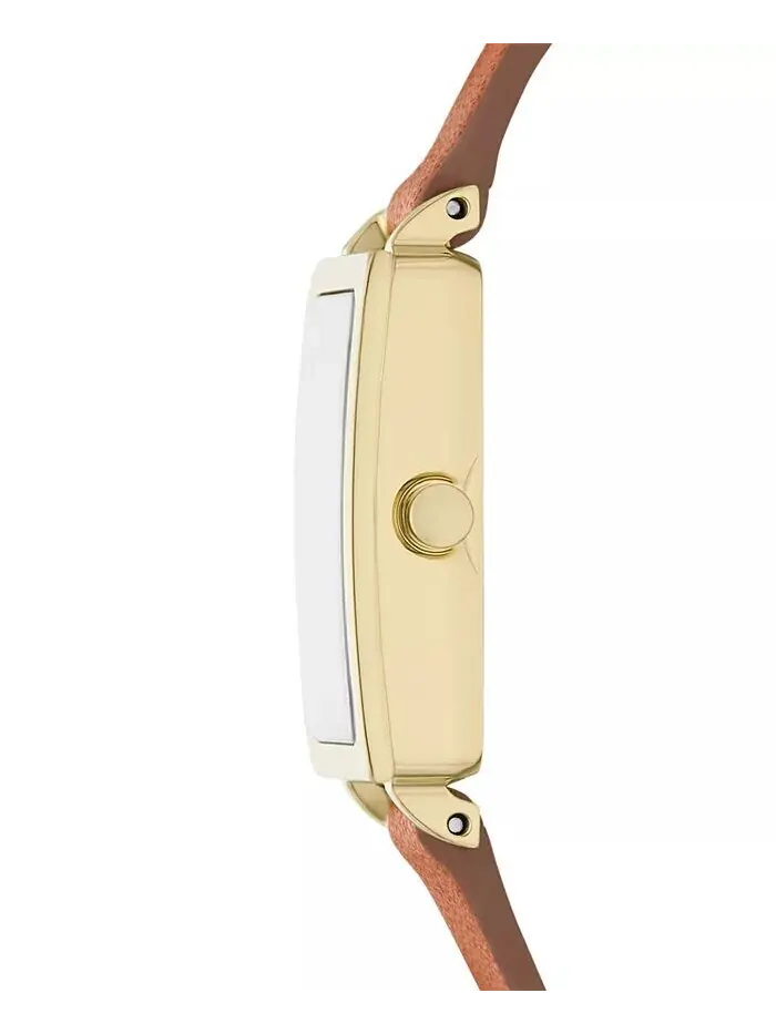 Женские кроссовки Hagen Micro Two Hand коричневые кожаные Pro-Planet 30 мм Skagen — изображение 3 из 3, оттенок коричневый