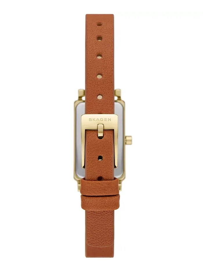 Женские часы Hagen Micro Two Hand Brown Pro-Planet Leather 30mm Skagen — изображение 2 из 3