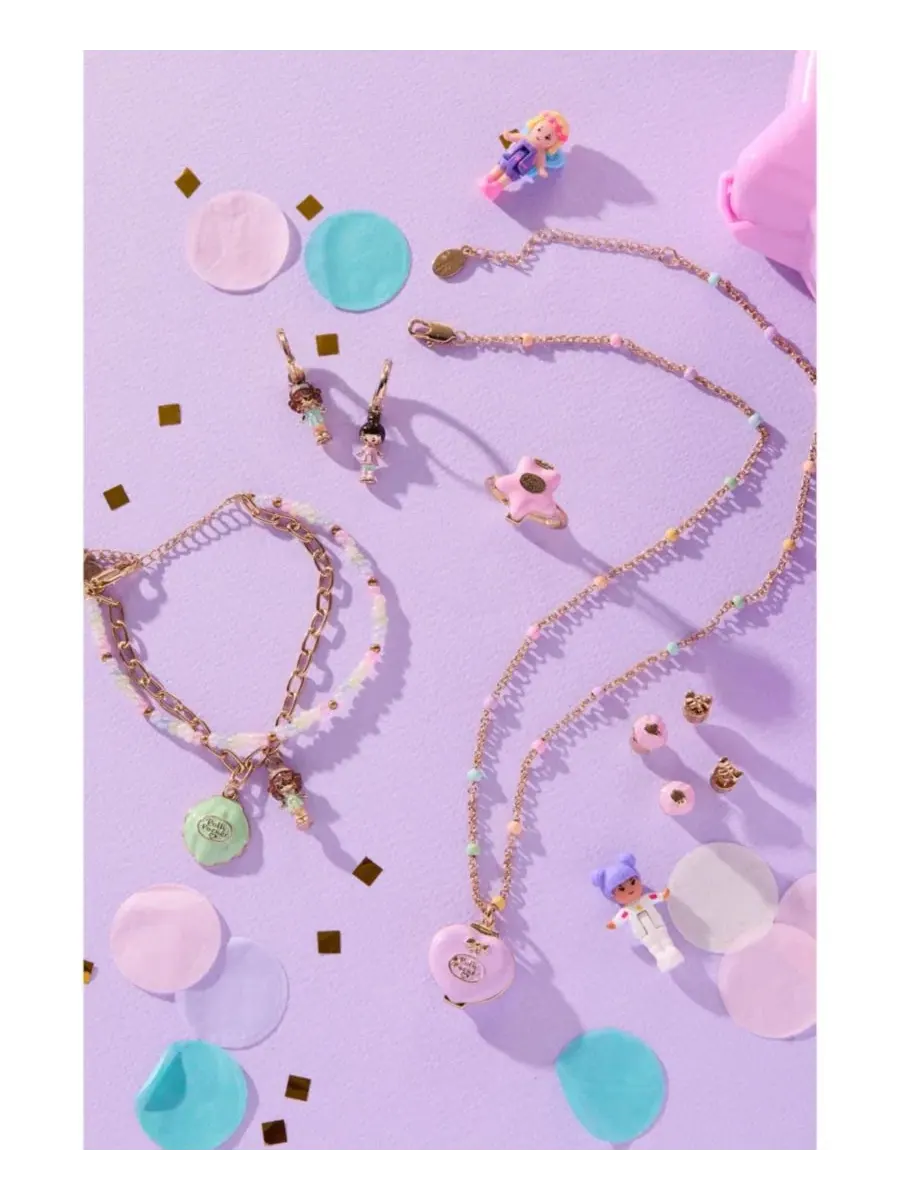 Браслет Polly Pocket с двумя рядами подвесок Alex And Ani — изображение 6 из 6, оттенок светлый зеленый