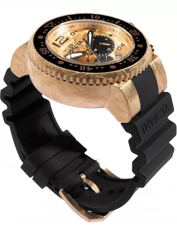 Мужские кварцевые часы-хронограф Pro Diver 48618 — изображение 3 из 3, оттенок черный
