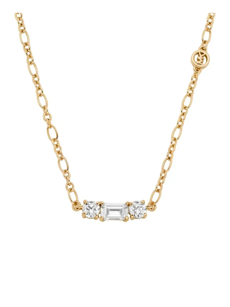 Колье с камнями смешанной огранки Michael Kors — изображение 1 из 5, оттенок золото