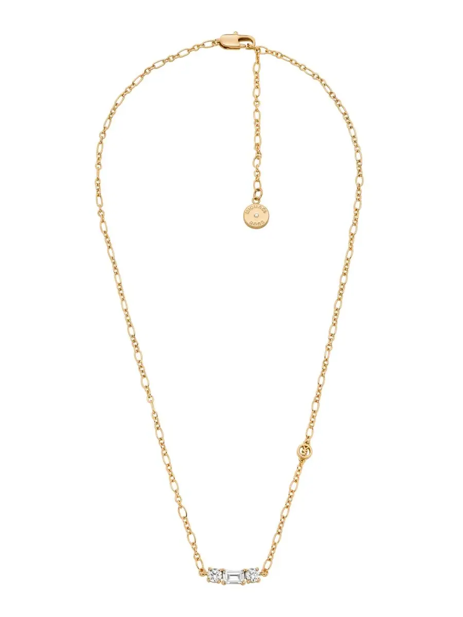 Колье с камнями смешанной огранки Michael Kors — изображение 2 из 5, оттенок золото