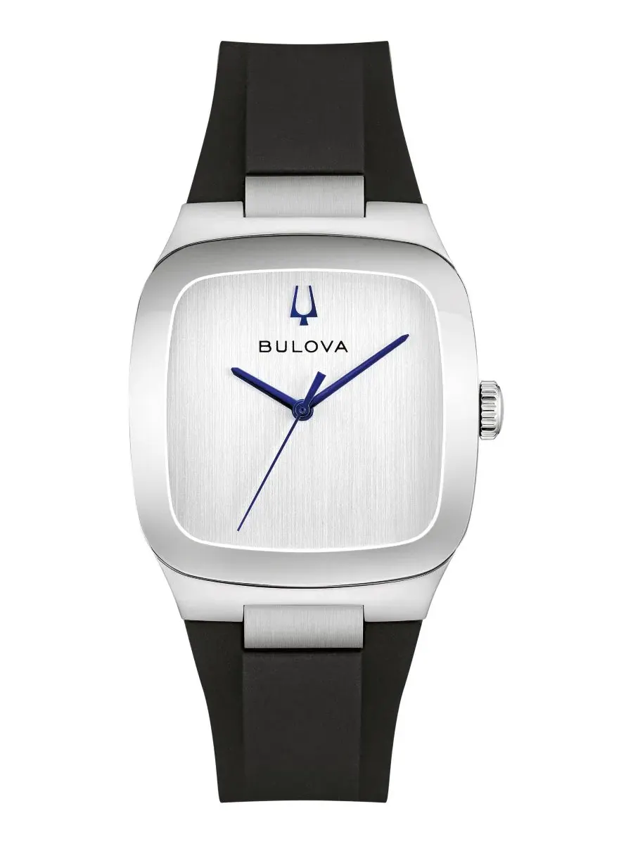Мужские часы Latin Grammy Modern Millennia из черного силиконового каучука, 30 мм Bulova — изображение 1 из 3, оттенок черный