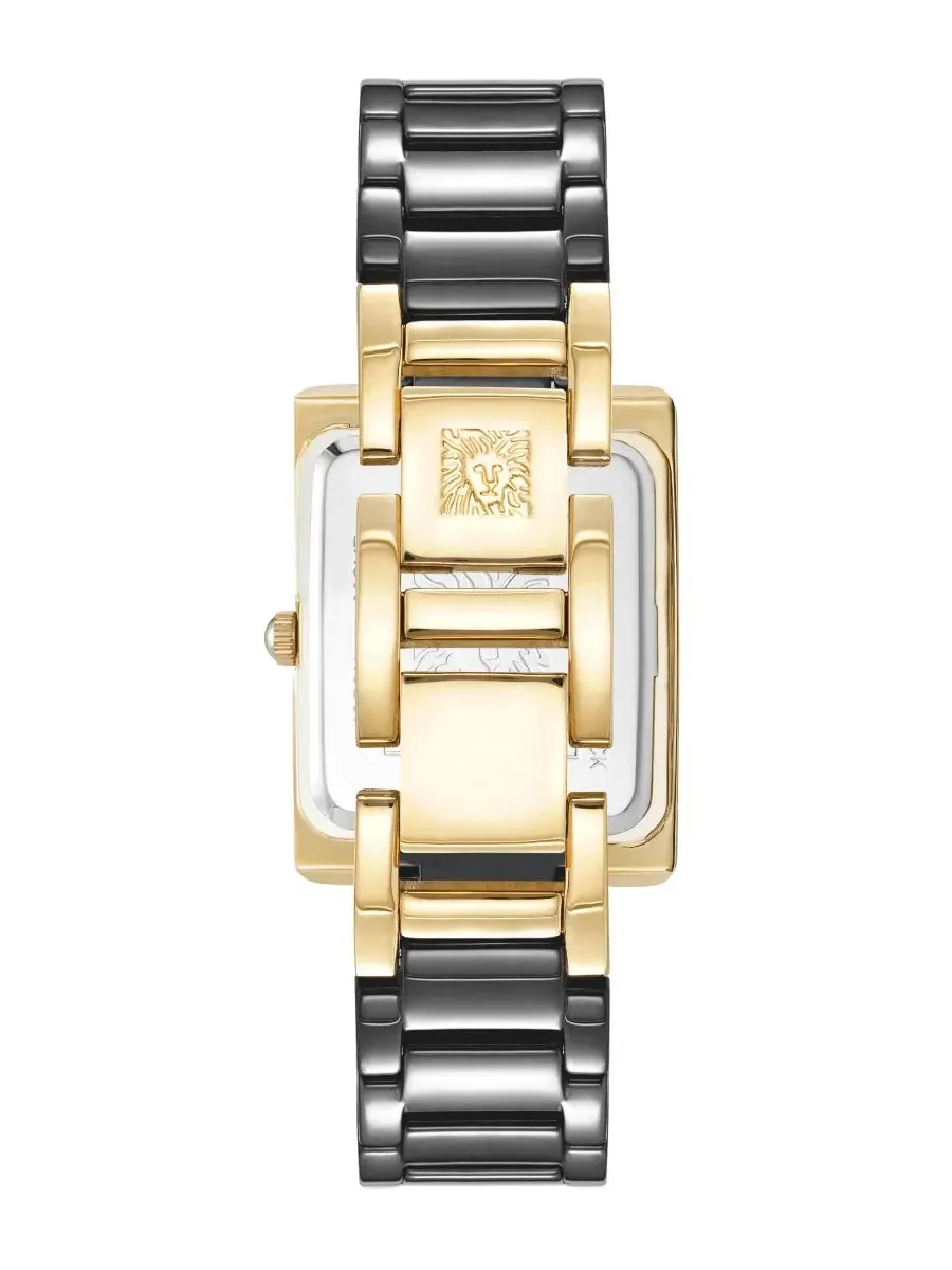Женские часы с керамическим браслетом Anne Klein — изображение 2 из 3, оттенок черный