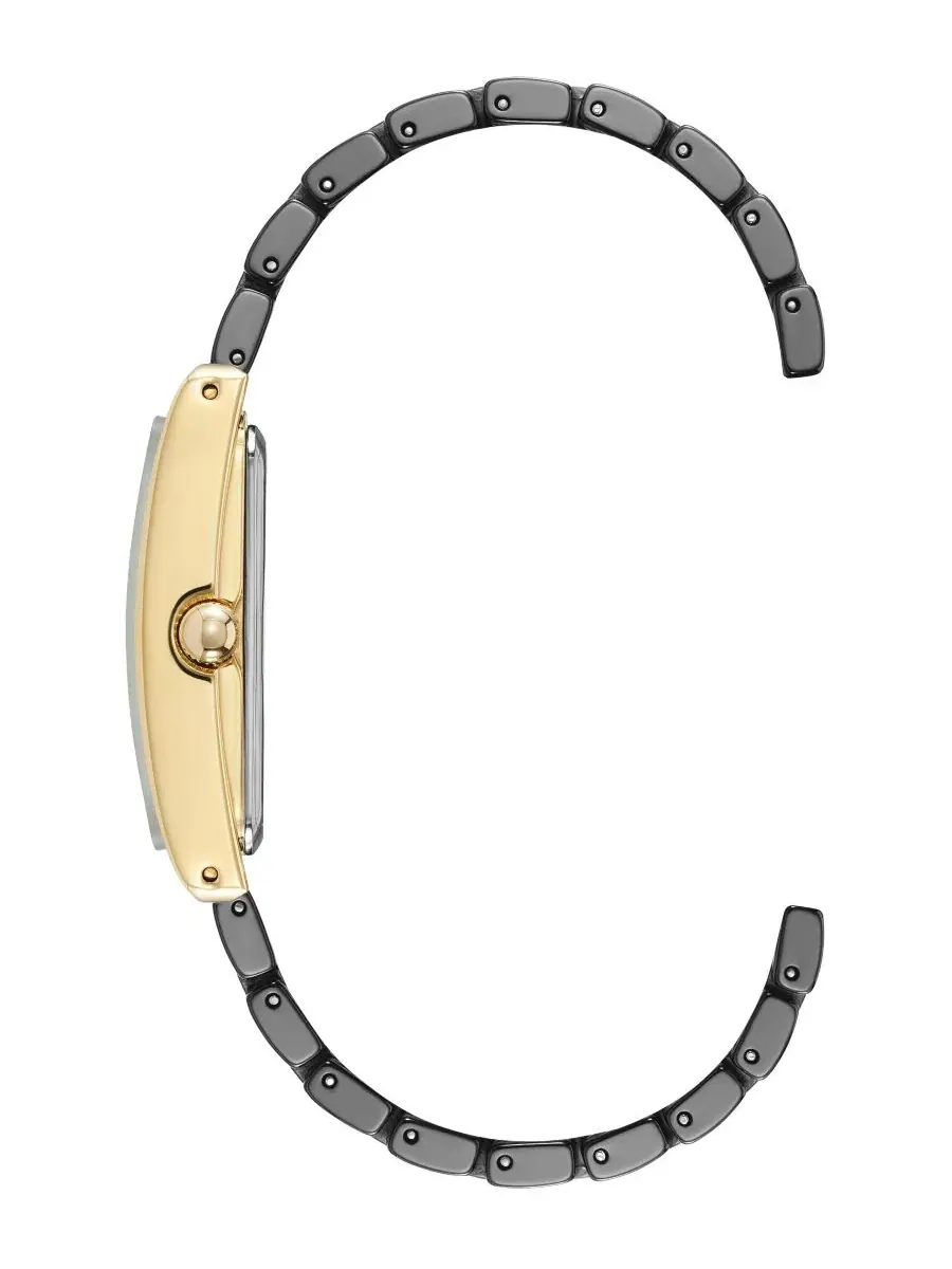 Женские часы с керамическим браслетом Anne Klein — изображение 3 из 3, оттенок черный