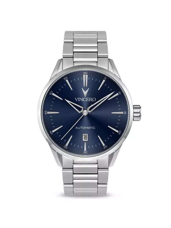 Часы Stealth Icon Automatic с механизмом Seiko и стальным браслетом H-образной формы Vincero