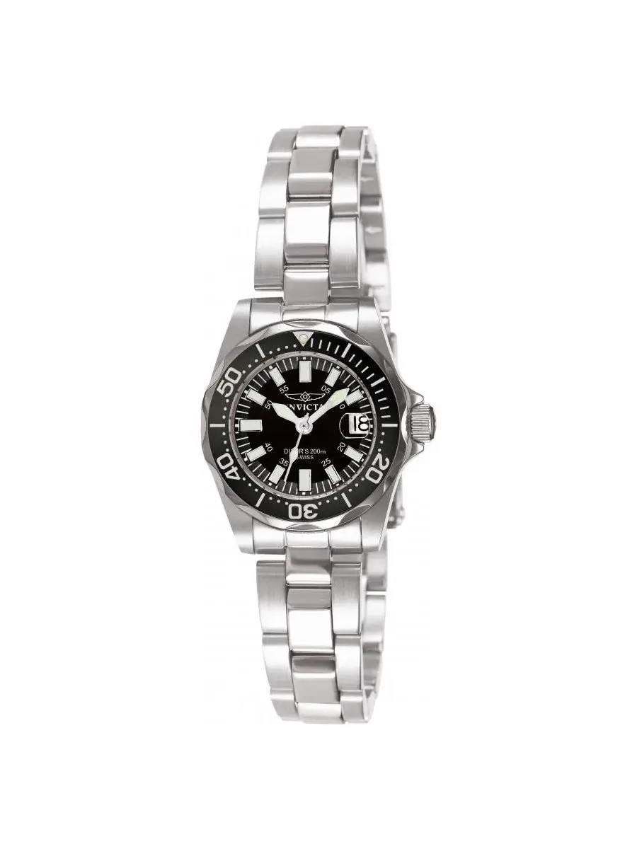 Мужские кварцевые часы 7059 Signature с 3 стрелками на циферблате Invicta, нержавеющая сталь — изображение 1 из 3