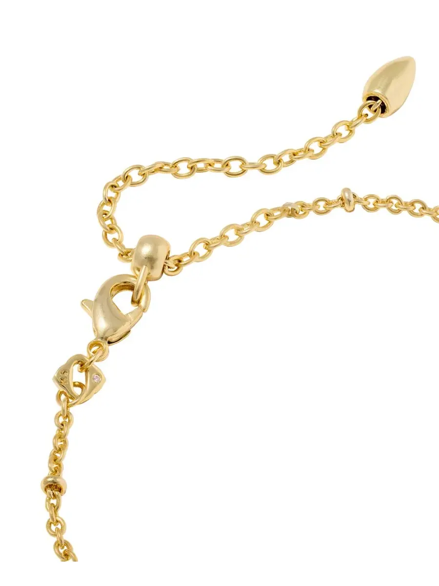 Браслет-цепочка с тигровым принтом Elaina Kendra Scott — изображение 5 из 5, оттенок золотистый/бежевый