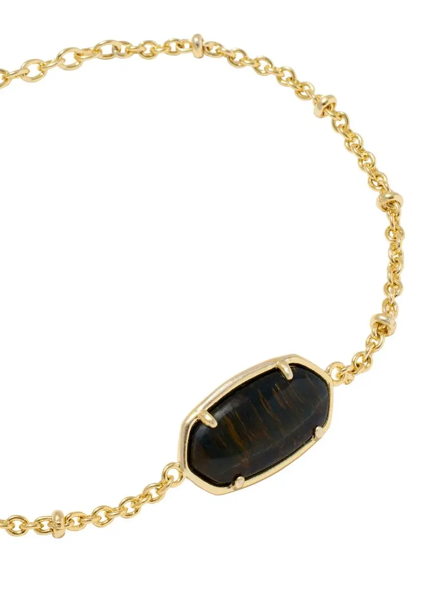 Браслет-цепочка Elaina с тигровым принтом Kendra Scott — изображение 2 из 5, оттенок золотистый