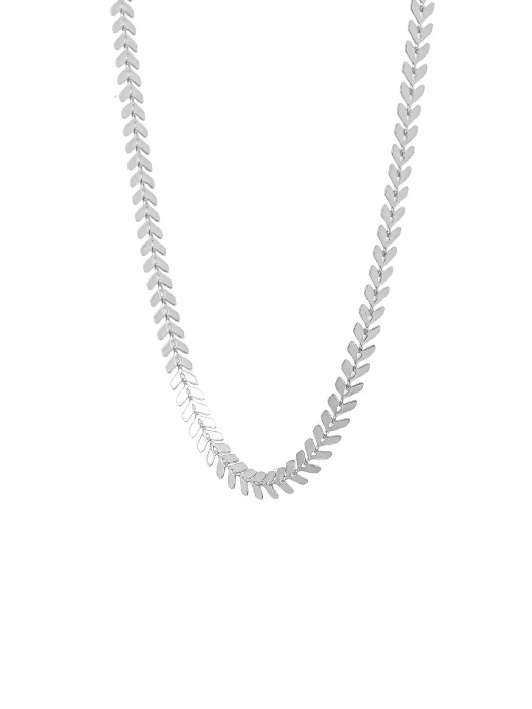 Колье с шевронным звеном, модель Elara Chevron Link Bearfruit Jewelry
