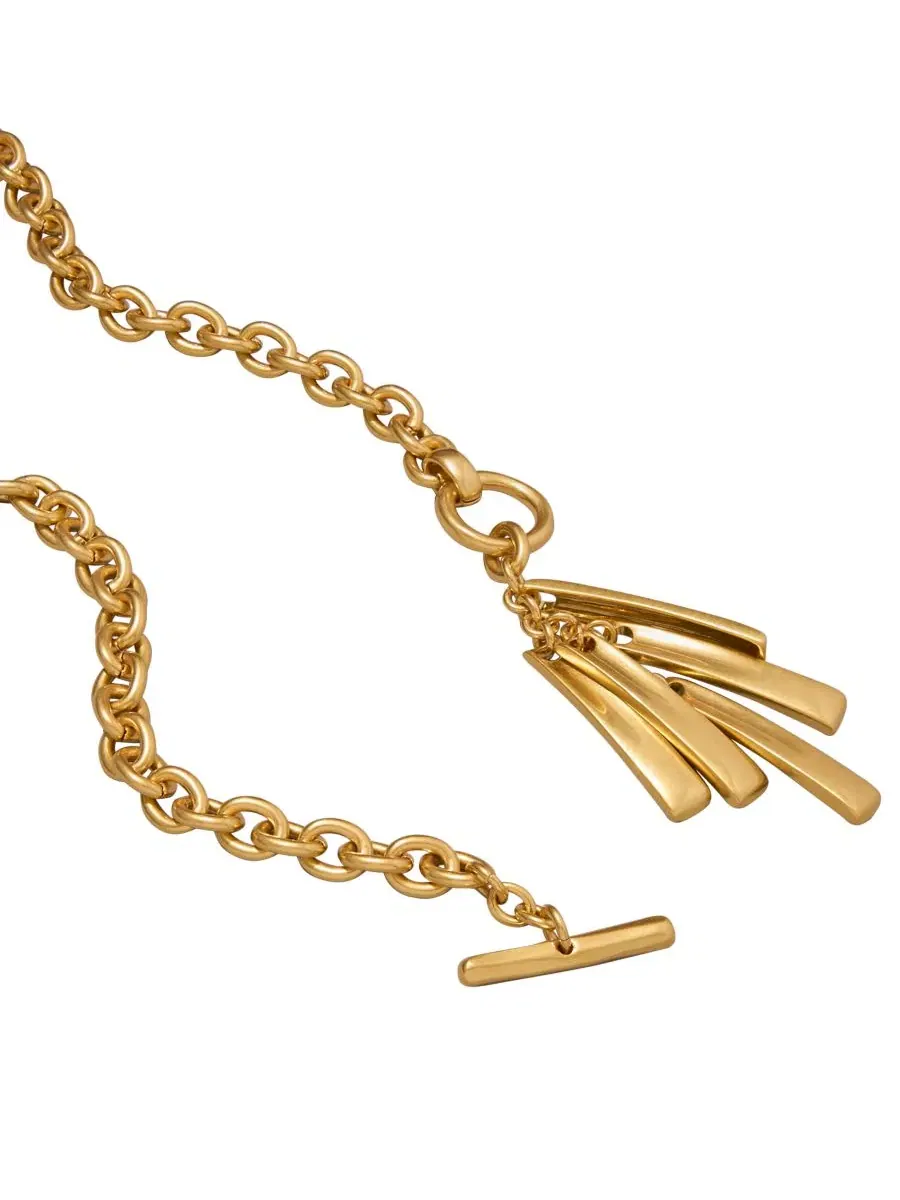 Кулон с подвижным подвесом Gold-Tone Movement Pendant Donna Karan New York — изображение 3 из 3, оттенок золото