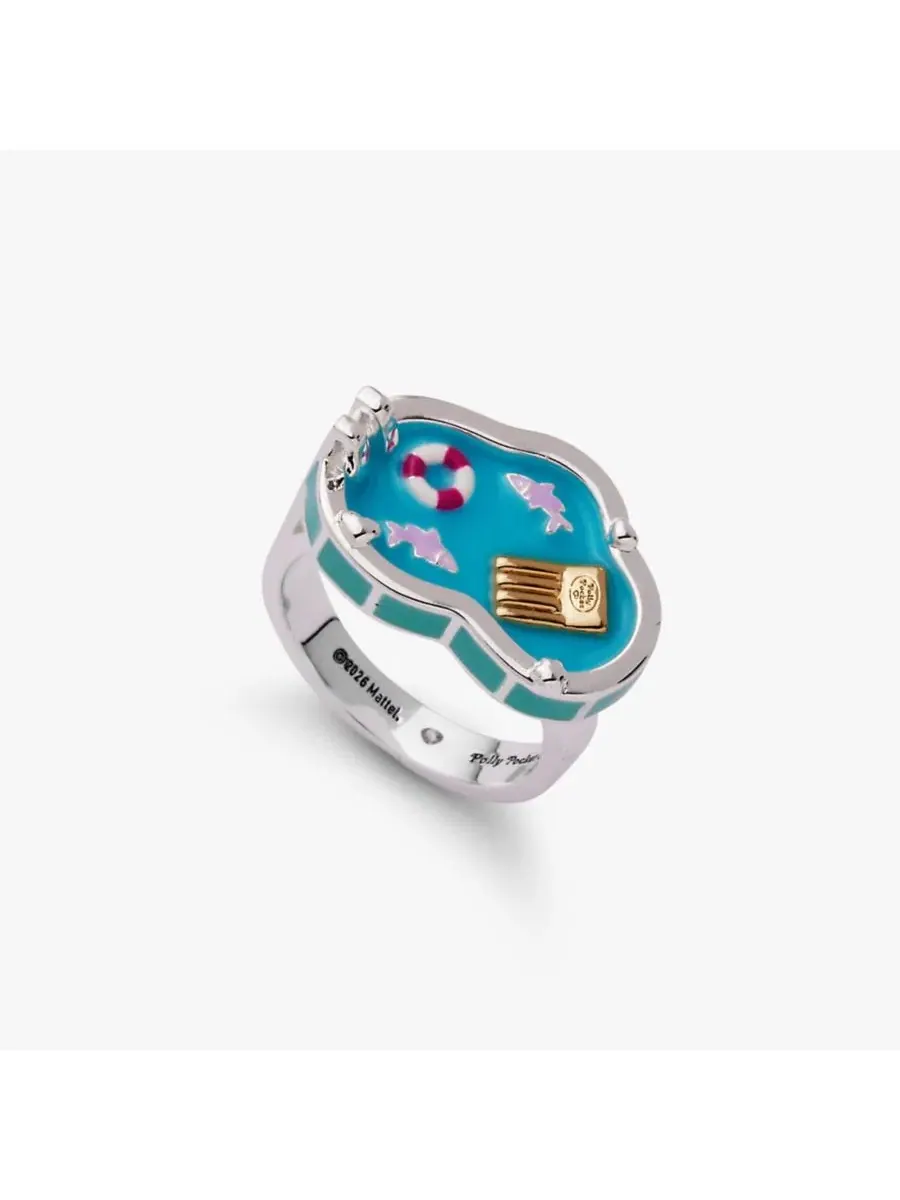 Кольцо Polly Pocket Limited Edition для вечеринки у бассейна Alex And Ani