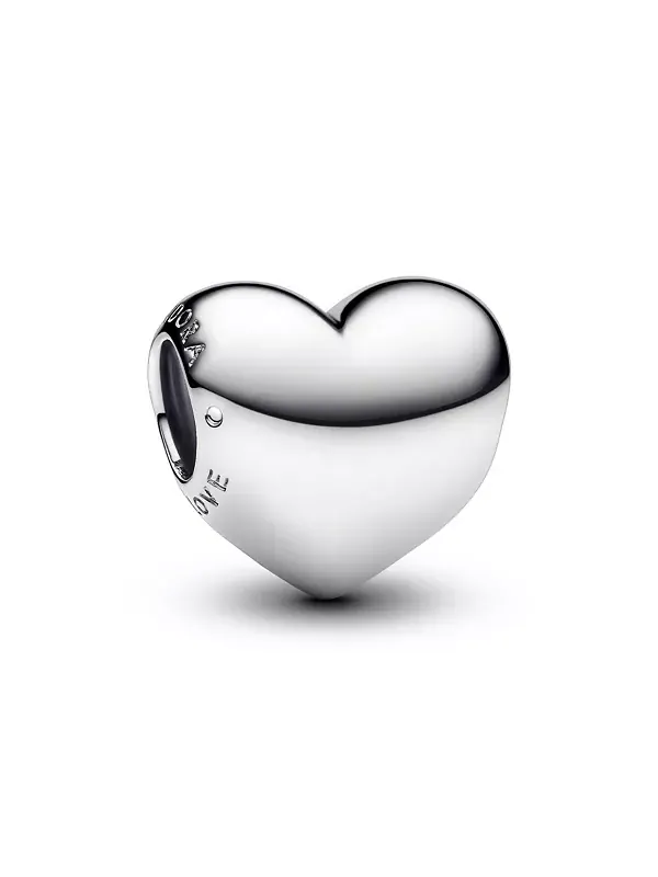 Серебряный брелок в форме сердца с гравировкой «Be Love» Pandora — изображение 1 из 3
